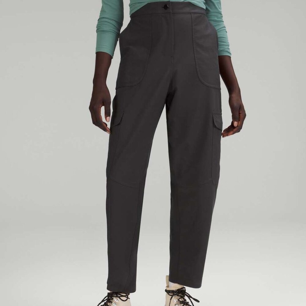 Lululemon Light Utilitech Cargo Pocket High-Rise Pant, Graphite Grey